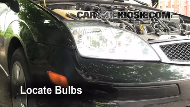2006 Ford Focus ZX3 2.0L 4 Cyl. Éclairage Feu clignotant avant (remplacer l'ampoule)